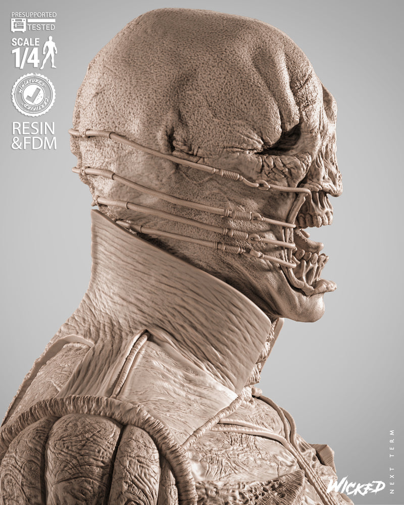 Chatterer Portrait Bust resin bust kit view 2