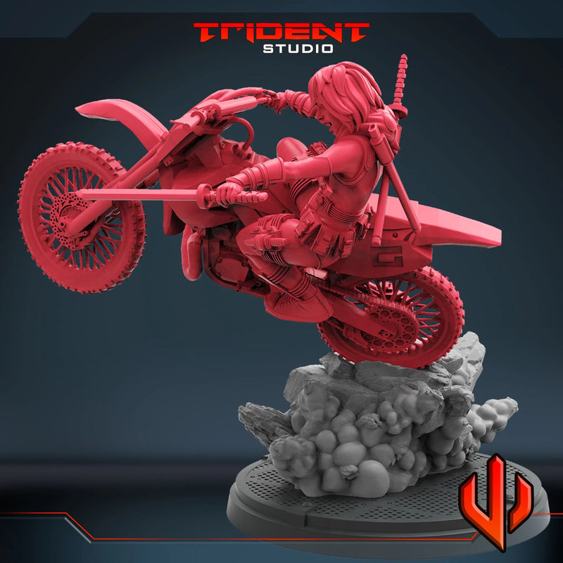 Gwenpool Unmasked Marvel MCP-compatible 40mm resin proxy miniature by Trident Miniatures - product image 2