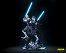 The Anakin and Obi Wan Diorama