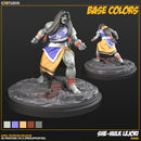 She-Hulk Lejori Marvel MCP-compatible resin miniature by C27 Studios - product image 2
