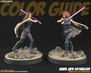 Mara Jade Skywalker Star Wars Shatterpoint-compatible resin miniature by C27 Studios - product image 2
