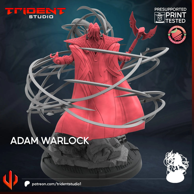 Adam Warlock Rivals Marvel MCP-compatible 40mm resin proxy miniature by Trident Miniatures - product image 2
