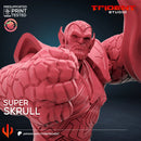 Super Skrull Marvel MCP-compatible 40mm resin proxy miniature by Trident Miniatures - product image 2