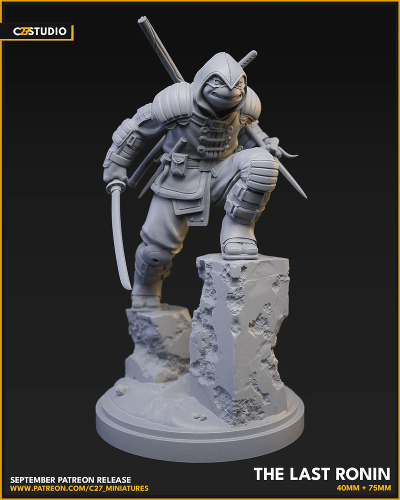 The Last Ronin TMNT MCP-compatible resin miniature by C27 Studios - product image 2