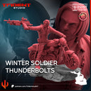Winter Soldier Thunderbolts Marvel MCP-compatible 40mm resin proxy miniature by Trident Miniatures - product image 2