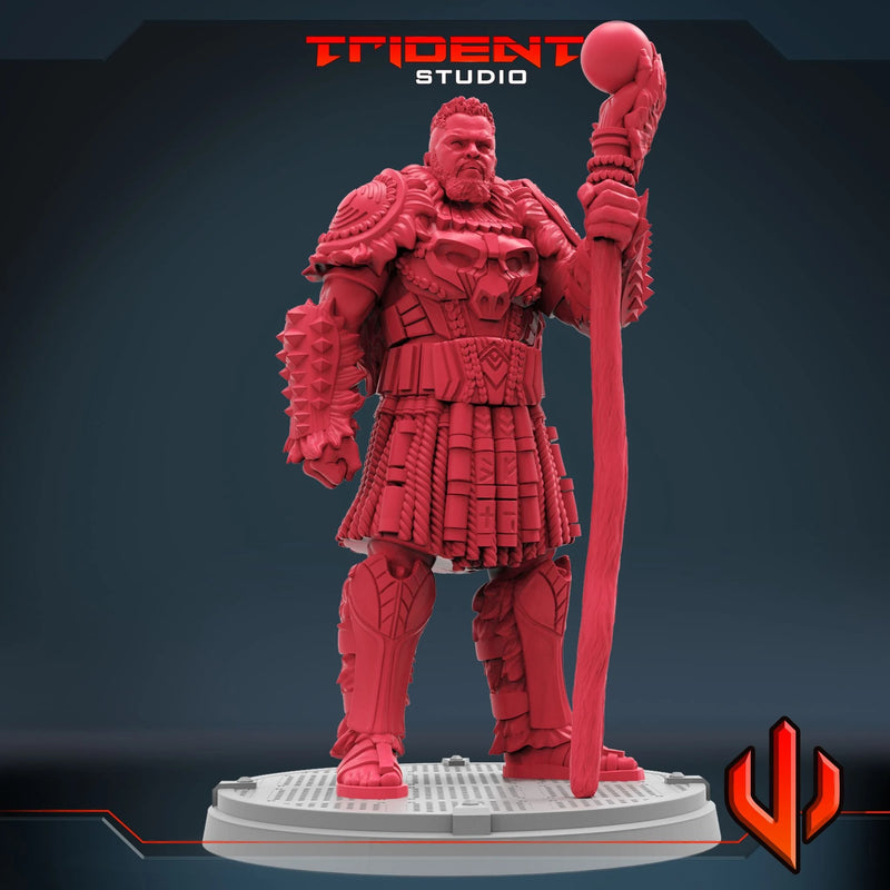 M'Baku - Sculpt B Marvel MCP-compatible 40mm resin proxy miniature by Trident Miniatures - product image 2