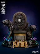 Black Panther Sculpture resin statue kit view 2