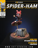 Spider-Ham Marvel MCP-compatible resin miniature by C27 Studios - product image 2