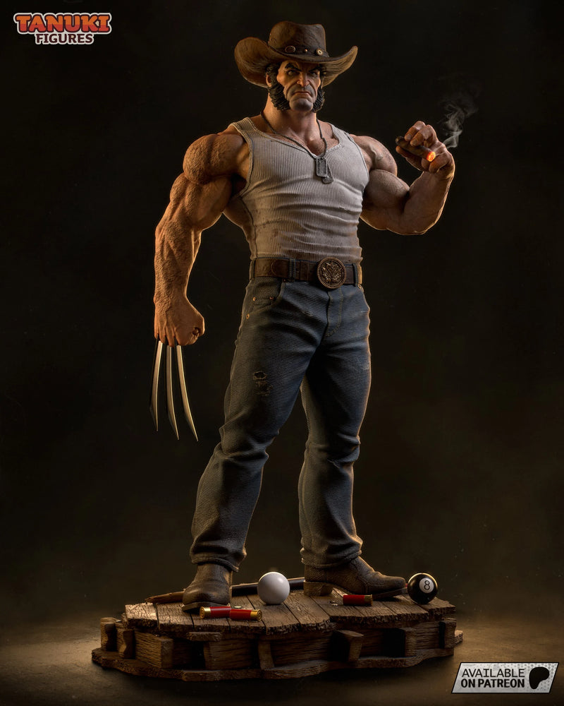 Logan Resin Statue & Bust - Full Size view 2