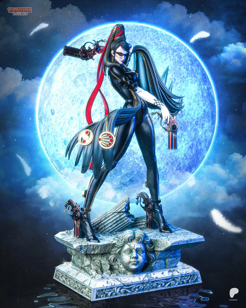 Bayonetta Resin Statue & Bust - Full Size view 2