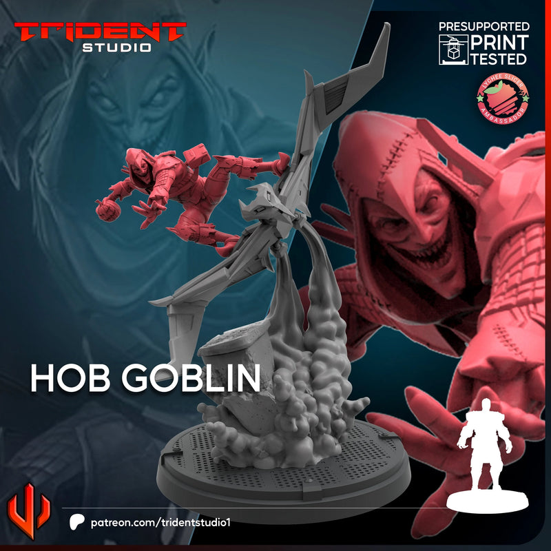 Hobgoblin Marvel MCP-compatible 40mm resin proxy miniature by Trident Miniatures - product image 2