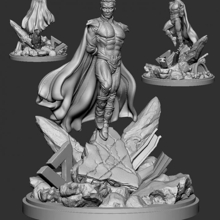 Homelander - The Boys MCP-Compatible Resin Miniature The Boys MCP-compatible resin miniature by C27 Studios - product image 2