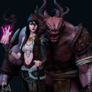 Morrigan Statue - 1/9 Scale