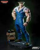Guile Resin Statue & Bust - Full Size view 2