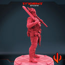 Killmonger - Sculpt D Marvel MCP-compatible 40mm resin proxy miniature by Trident Miniatures - product image 2