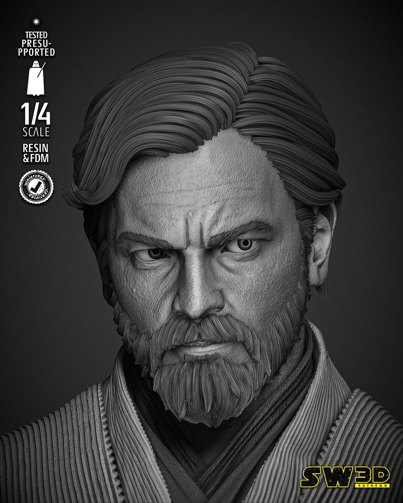 Obi Wan 2024 Portrait Bust