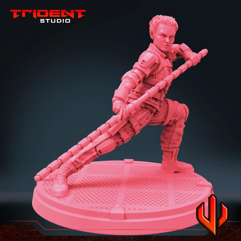 Yelena Belova - Sculpt C Marvel MCP-compatible 40mm resin proxy miniature by Trident Miniatures - product image 2