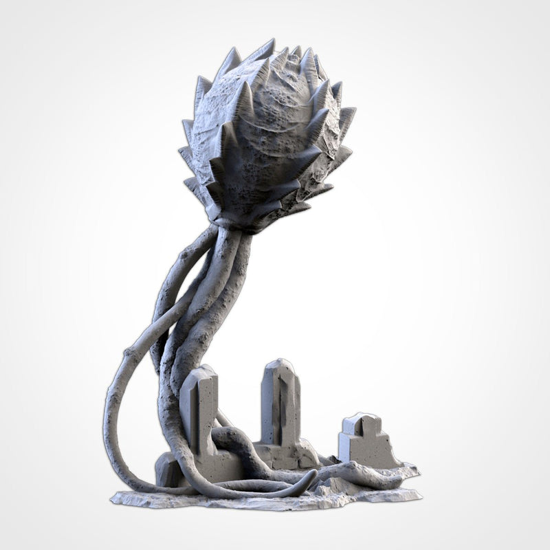 Spores 3D printed terrain view 2