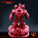 Captain Carter And HYDRA Stomper Marvel MCP-compatible 40mm resin proxy miniature by Trident Miniatures - product image 2