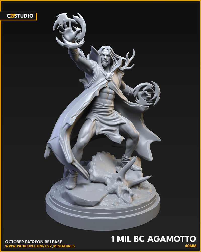 Agamotto (1 Mil BC) Marvel MCP-compatible resin miniature by C27 Studios - product image 2