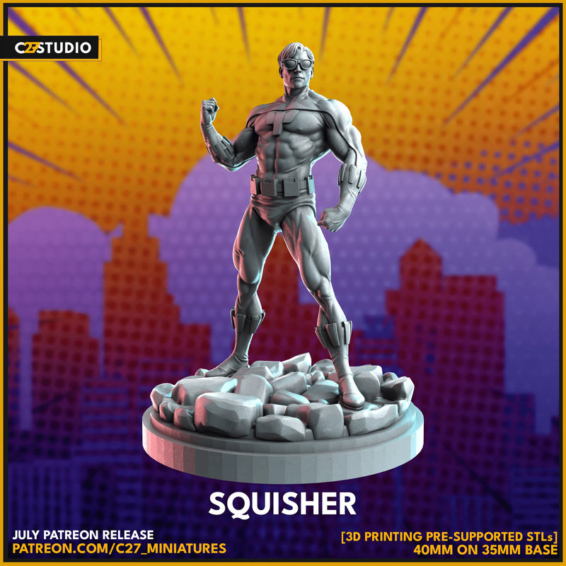 Smasher Marvel MCP-compatible resin miniature by C27 Studios - product image 2