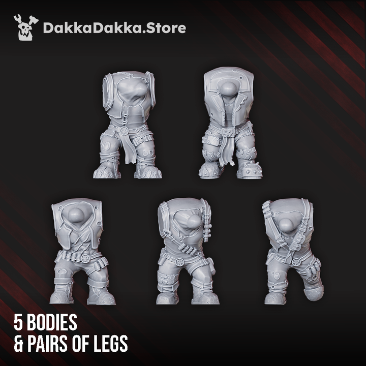 Orc Marauders Build Kit - DakkaDakka Resin Build Kit - image 2