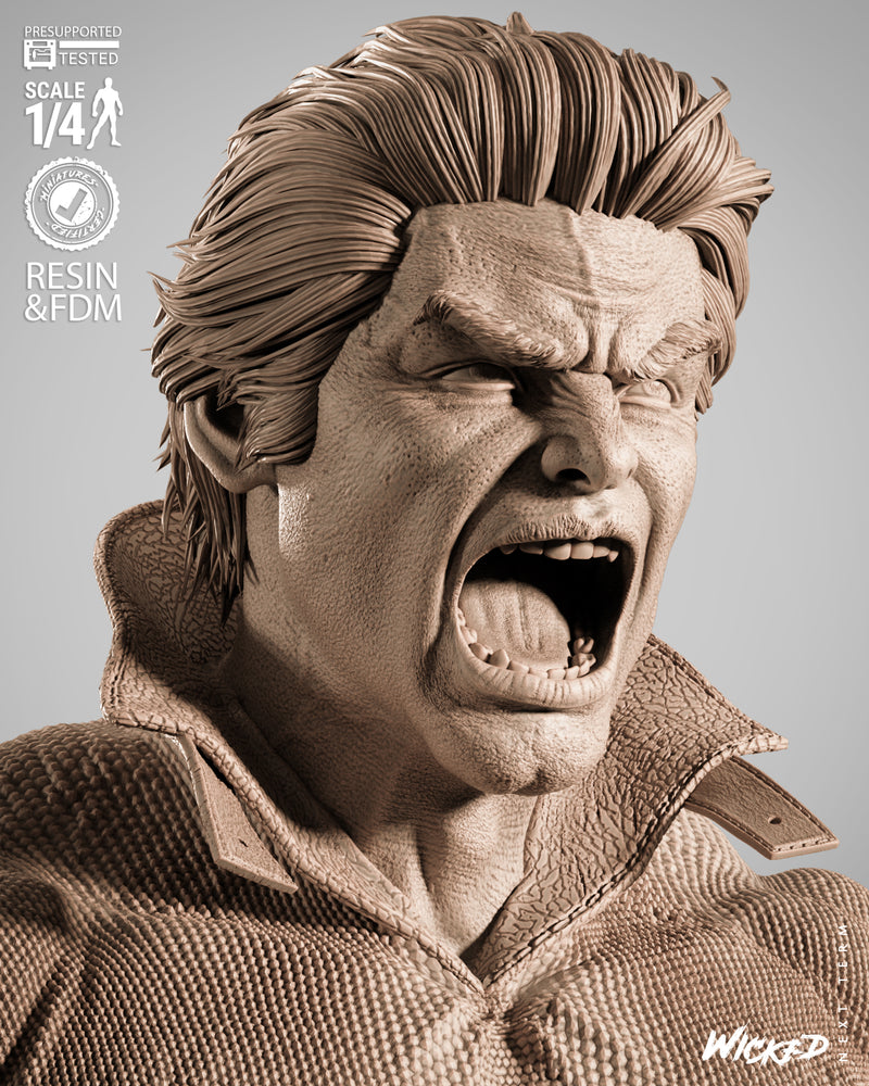 Banshee Portrait Bust resin bust kit view 2