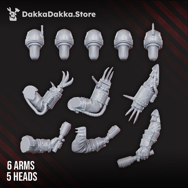 Alternative Vultures Bits - DakkaDakka Resin Miniature Accessory - image 2