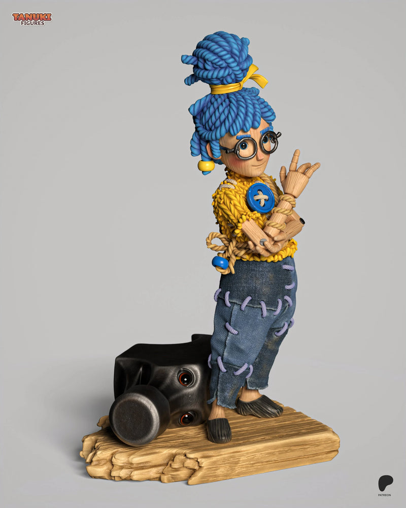 May Resin Statue - Full Size view 2