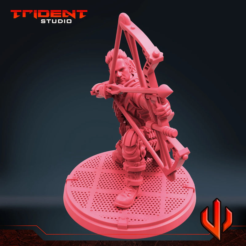 Hawkeye Multiverse - Sculpt A Marvel MCP-compatible 40mm resin proxy miniature by Trident Miniatures - product image 2