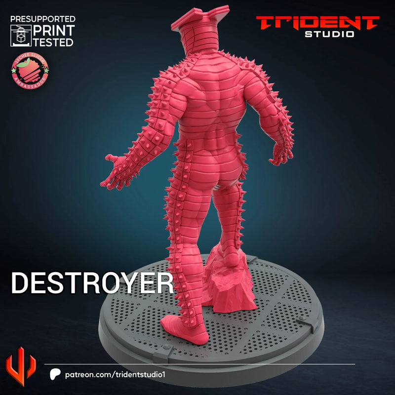 Destroyer Marvel MCP-compatible 40mm resin proxy miniature by Trident Miniatures - product image 2