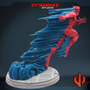 Quicksilver - Sculpt A Marvel MCP-compatible 40mm resin proxy miniature by Trident Miniatures - product image 2