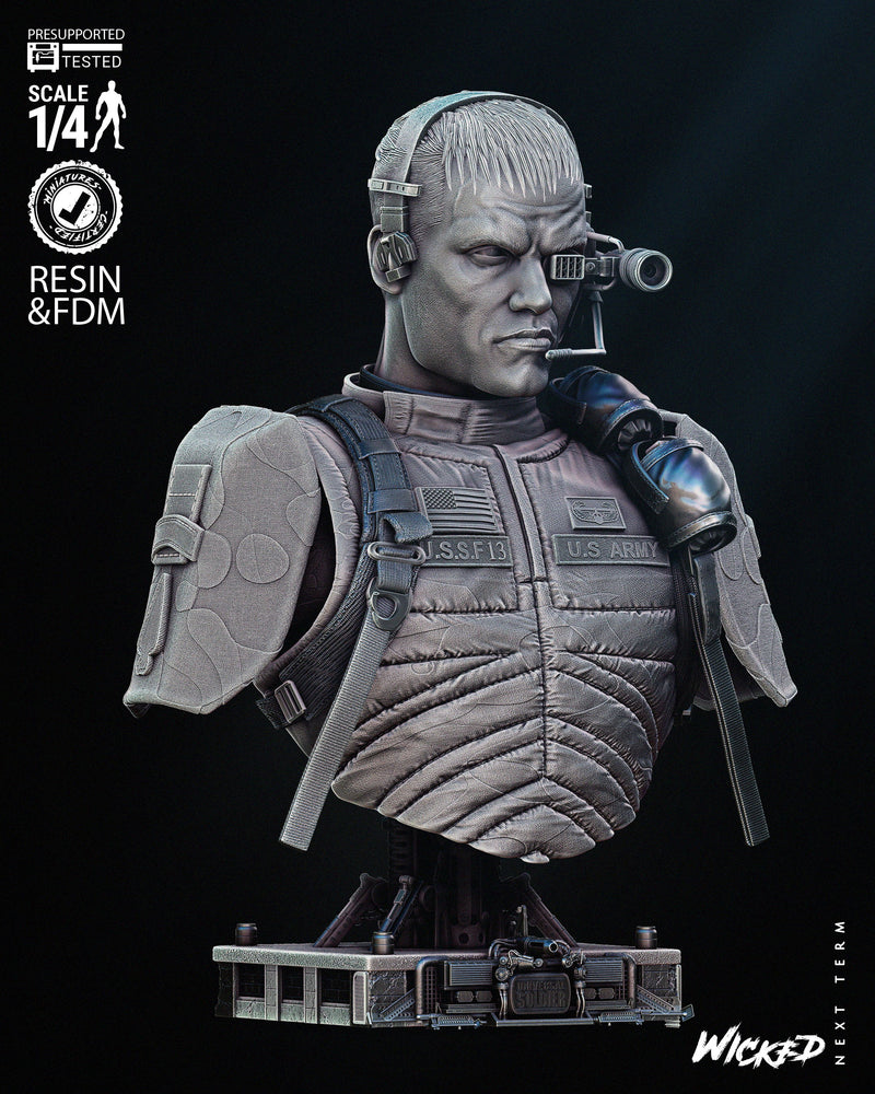 Andrew Scott Portrait Bust resin bust kit view 2