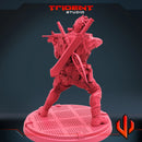 Killmonger - Sculpt A Marvel MCP-compatible 40mm resin proxy miniature by Trident Miniatures - product image 2