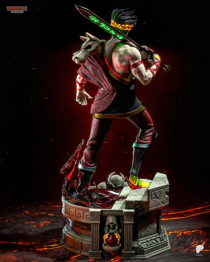 Zagreus Resin Statue & Bust - Full Size view 2