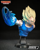 Vegeta Resin Statue & Bust - Bust view 2