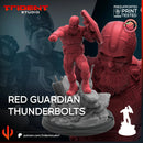 Red Guardian Thunderbolts Marvel MCP-compatible 40mm resin proxy miniature by Trident Miniatures - product image 2