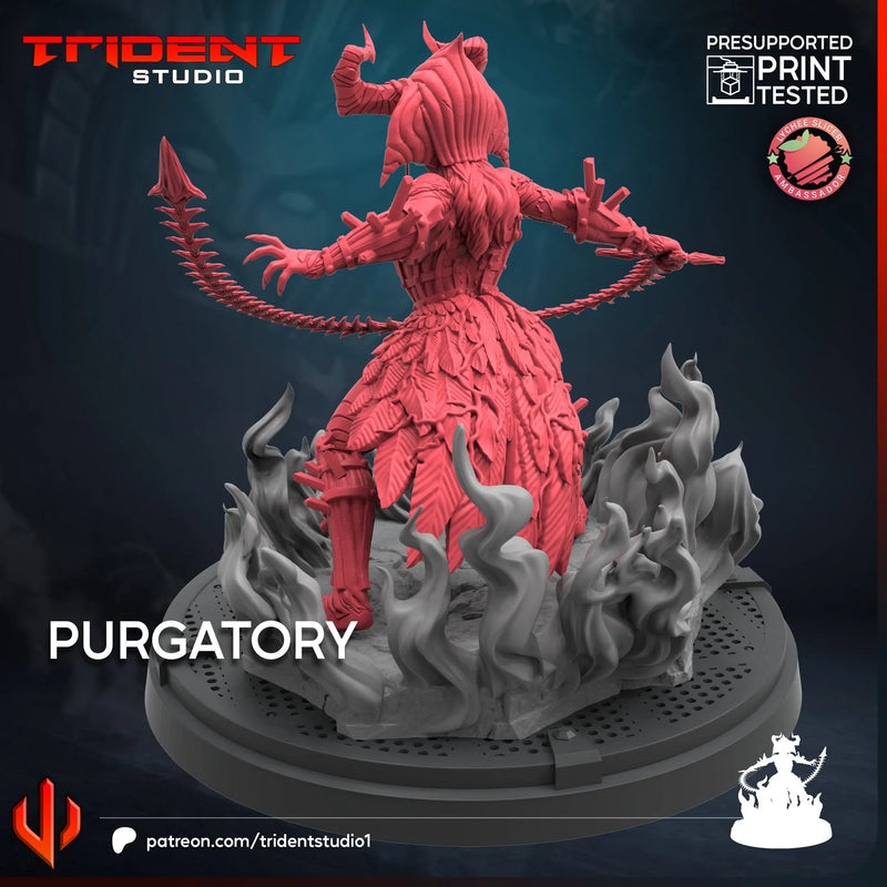 Purgatory Marvel MCP-compatible 40mm resin proxy miniature by Trident Miniatures - product image 2