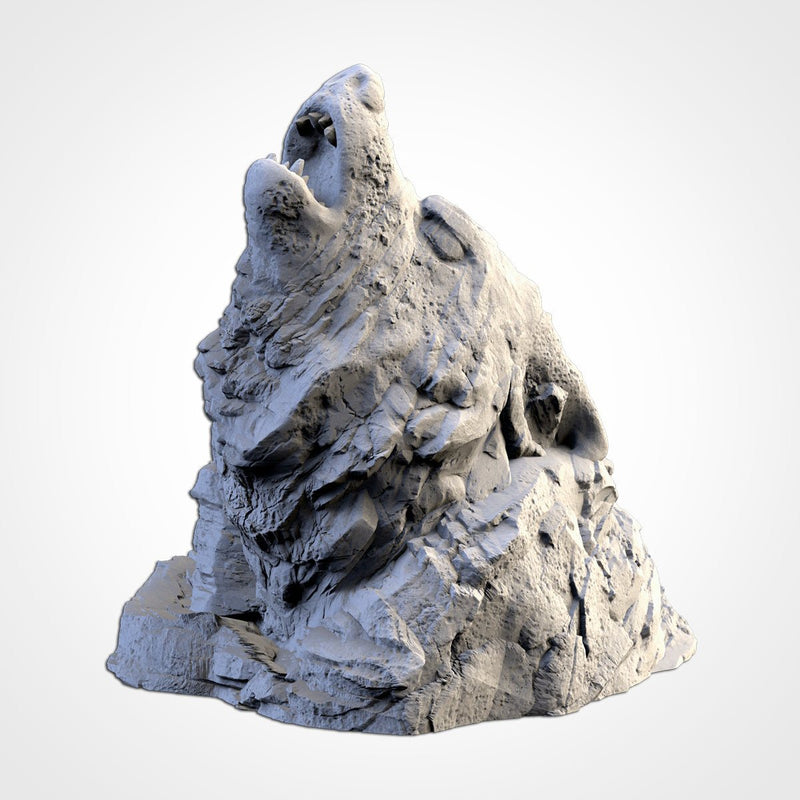 Animal Rocks 3D printed terrain view 2