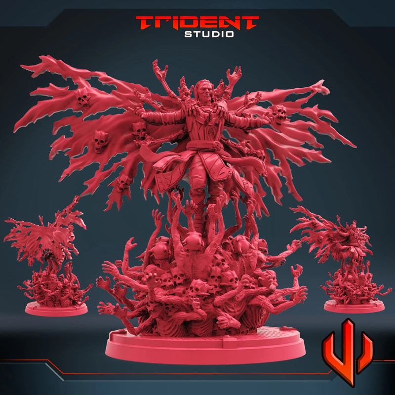 Doctor Strange Zombie Marvel MCP-compatible 40mm resin proxy miniature by Trident Miniatures - product image 2