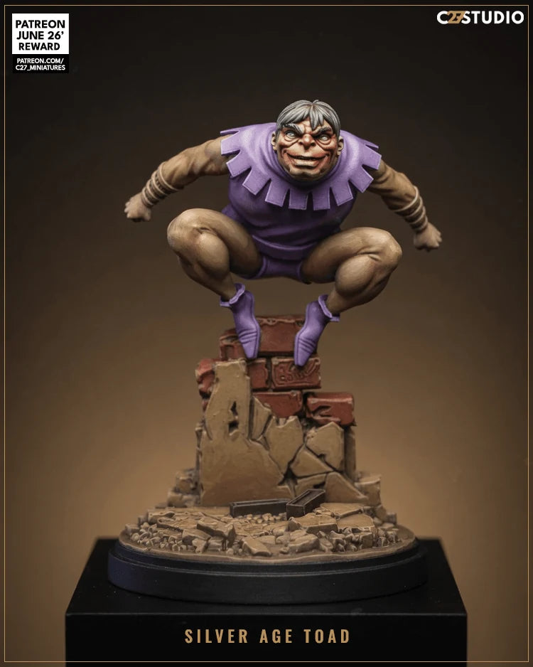 Toad (Silver Age) Marvel MCP-compatible resin miniature by C27 Studios - product image 2
