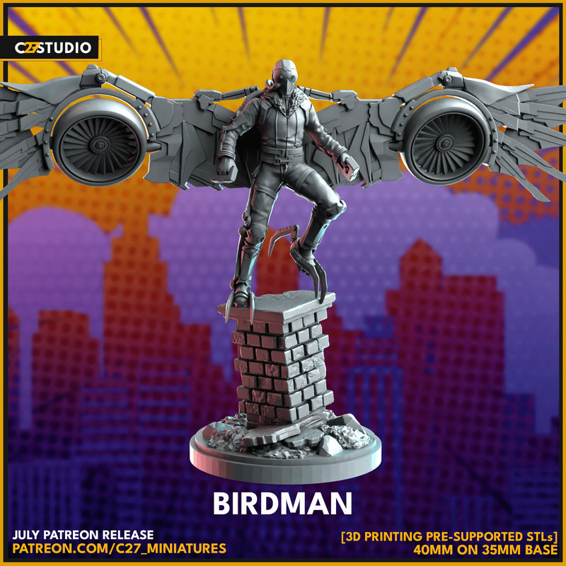 Vulture (MCU) Marvel MCP-compatible resin miniature by C27 Studios - product image 2