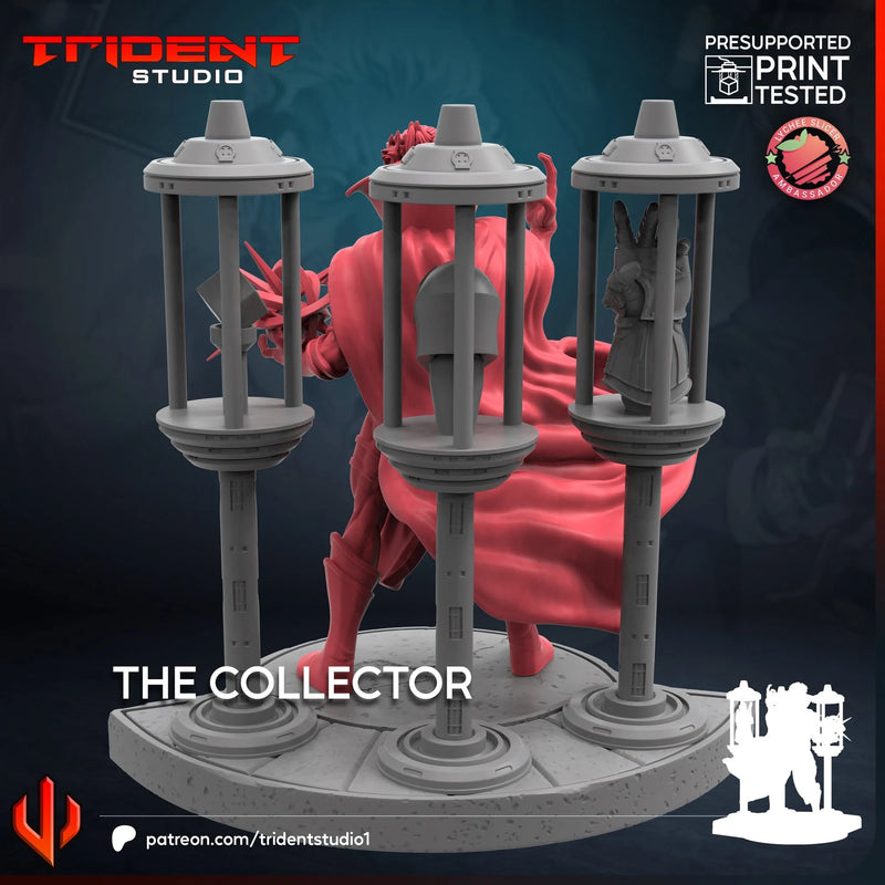 The Collector Marvel MCP-compatible 40mm resin proxy miniature by Trident Miniatures - product image 2