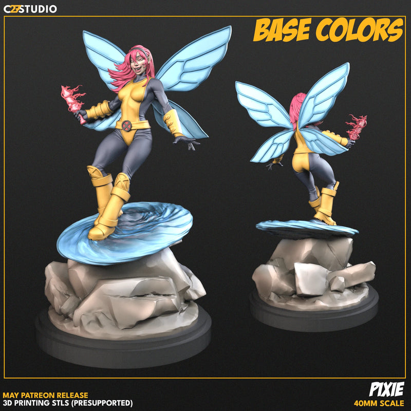 Pixie Marvel MCP-compatible resin miniature by C27 Studios - product image 2