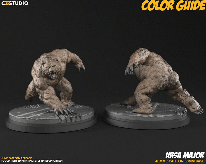 Ursa Major Marvel MCP-compatible resin miniature by C27 Studios - product image 2