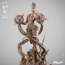 Captain Marvel Sculpture resin statue kit view 2
