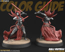 Asajj Ventress Star Wars Shatterpoint-compatible resin miniature by C27 Studios - product image 2