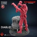 Diablo Marvel MCP-compatible 40mm resin proxy miniature by Trident Miniatures - product image 2