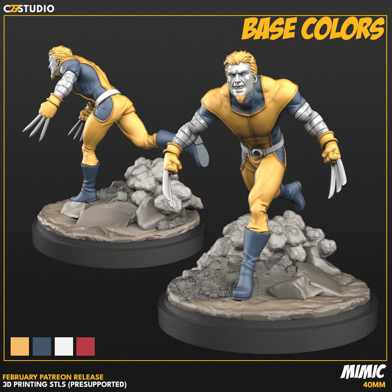 Mimic Marvel MCP-compatible resin miniature by C27 Studios - product image 2