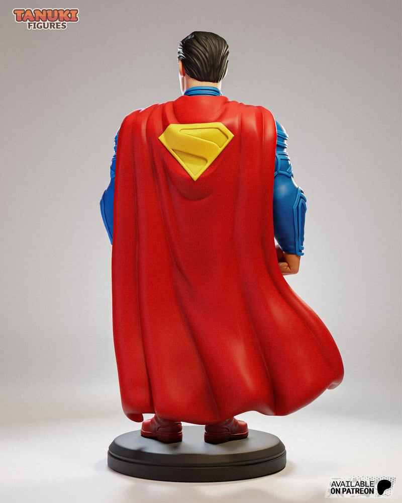 Superman Toon Resin Figure - Toon view 2
